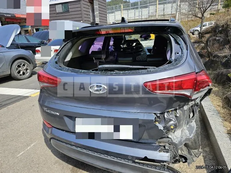 Photo 2 of 20: 2015 Hyundai Tucson TL 2.0, VIN KMHJ281ABGU131562 — Korean insurance auction