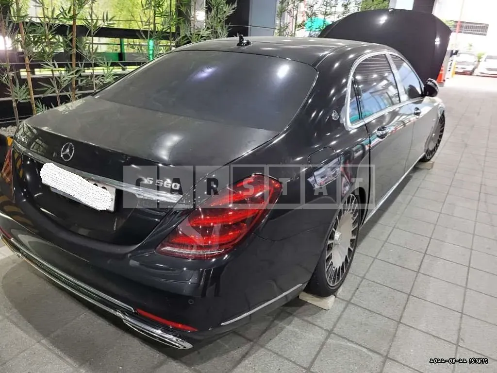 Photo 2 of 6: 2018 Mercedes-Benz S560 4Matic, VIN WDDUX8GB8JA354580 — Korean insurance auction