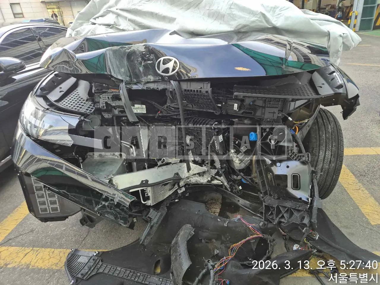 Photo 2 of 43: 2026 Hyundai IONIQ 9, VIN KMHMT813PTA016716 — Korean insurance auction