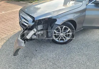 Photo 1 of 14: 2015 Mercedes-Benz C220 BlueTec, VIN WDDWF0EB3FF125797 — Korean insurance auction