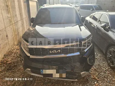 Photo 1 of 39: 2023 Kia Mojave 3.0 4WD, VIN KNAKN814DPA246987 — Korean insurance auction