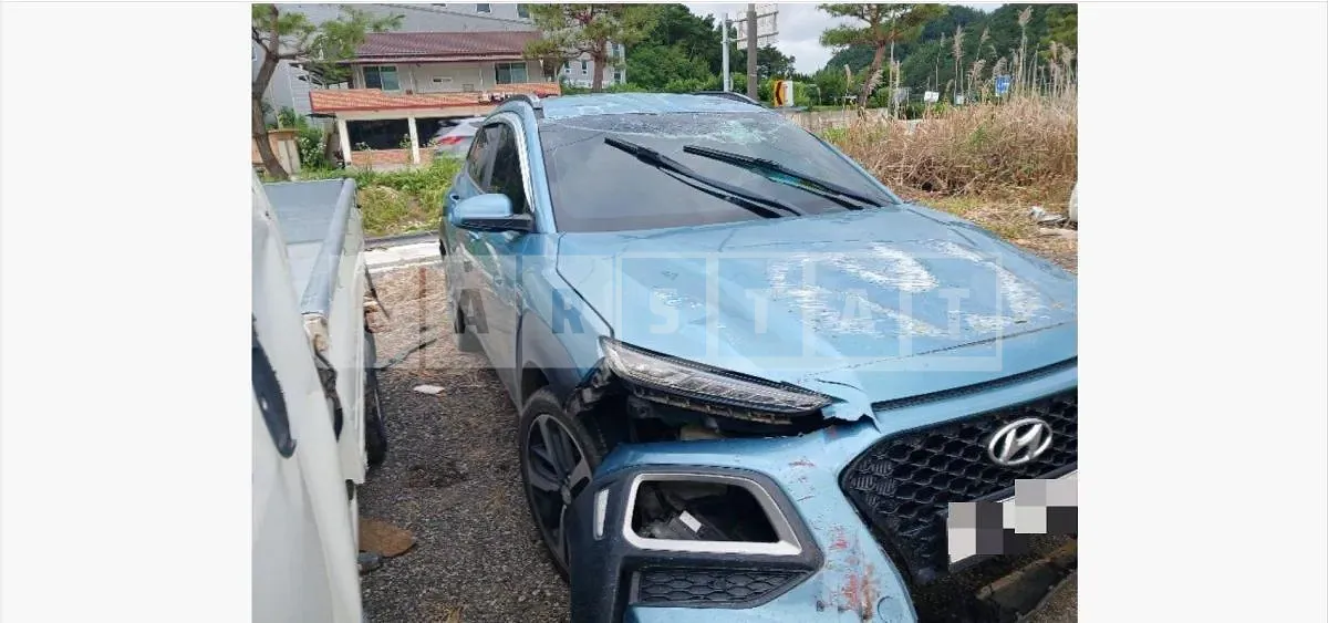 Photo 2 of 12: 2017 Hyundai Kona 1.6 — Korean insurance auction