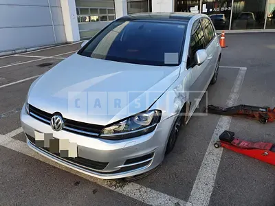 Photo 1 of 17: 2016 Volkswagen Golf 2.0 TDI BMT, VIN WVWZZZAUZGW141277 — Korean insurance auction