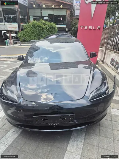 Photo 1 of 38: 2026 Tesla Model 3 Premium Long Range, VIN LRW3E7EJ1TC806499 — Korean insurance auction