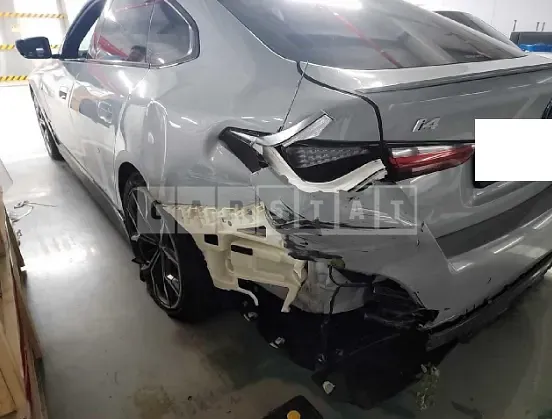Photo 2 of 9: 2023 BMW i4, VIN WBY71AW05PFN62359 — Korean insurance auction