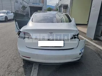 Photo 1 of 14: 2020 Tesla Model 3 Standard Rangeplus RWD, VIN 5YJ3E1EA7LF750166 — Korean insurance auction
