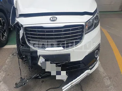 Photo 1 of 22: 2015 Kia Carnival 9 -Seater, VIN KNAMC81ABGS160732 — Korean insurance auction