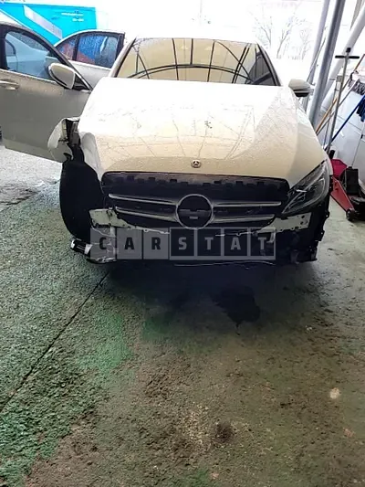 Photo 1 of 17: 2018 Mercedes-Benz C220 d, VIN WDDWF0EBXJR330525 — Korean insurance auction