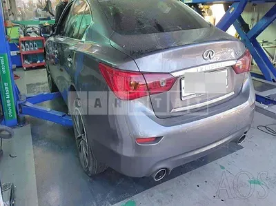 Photo 1 of 17: 2015 Infiniti Infinity Q50 2.2d, VIN JNKDV71E2FM530685 — Korean insurance auction