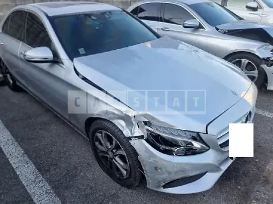 Photo 2 of 8: 2016 Mercedes-Benz C 200 — Korean insurance auction