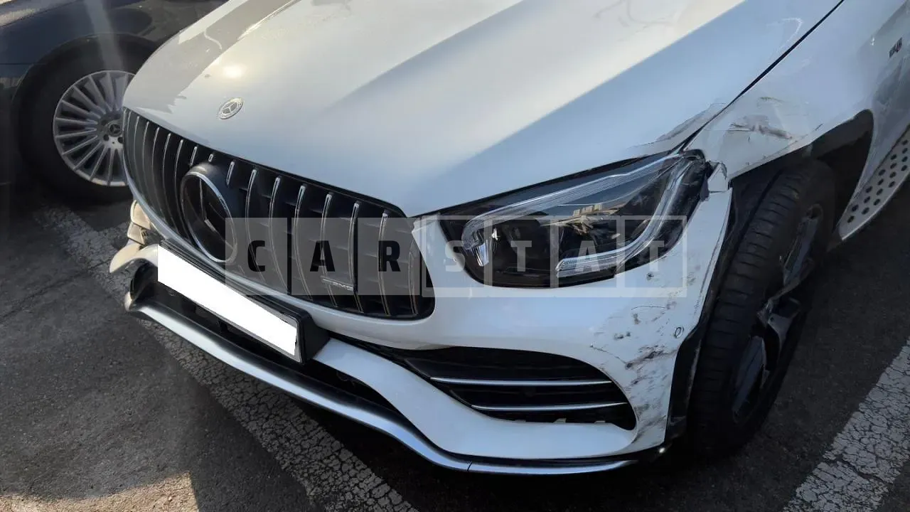 Photo 2 of 42: 2021 Mercedes-Benz GLC43 AMG, VIN W1N0J6EB1MF927708 — Korean insurance auction