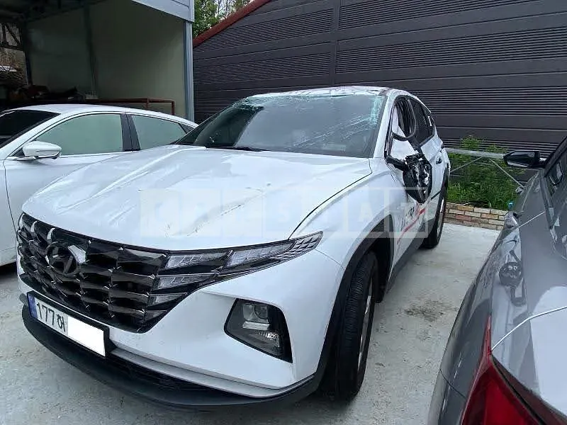 Photo 2 of 19: 2023 Hyundai Tucson, VIN KMHJB81BHPU291101 — Korean insurance auction