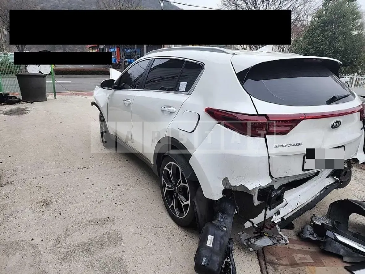 Photo 2 of 6: 2018 Kia Sportage 2.0, VIN KNAPR813BKK557772 — Korean insurance auction