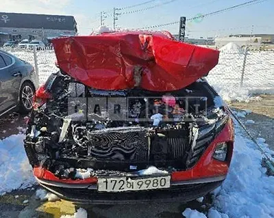 Photo 1 of 5: 2023 Hyundai Tucson /The All New Tucson (H) 1.6 T Premium 2WD — Korean insurance auction