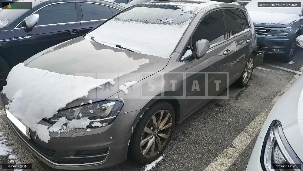 Photo 2 of 11: 2016 Volkswagen Golf 2.0 TDI, VIN WVWZZZAUZGW169992 — Korean insurance auction