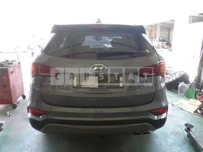 Photo 1 of 65: 2018 Hyundai Santa Fe 2.0 (4WD), VIN KMHSW81UDJU865194 — Korean insurance auction