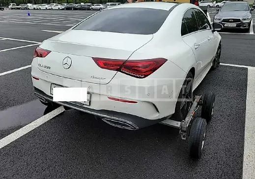 Photo 2 of 9: 2020 Mercedes-Benz CLA250 4Matic, VIN W1K5J4HB3LN125930 — Korean insurance auction