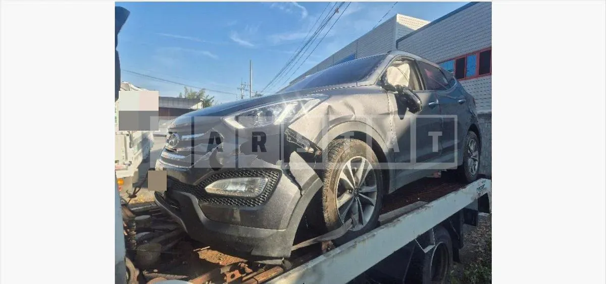 Photo 2 of 27: 2015 Hyundai Santa Fe DM 2.0 (4WD) — Korean insurance auction