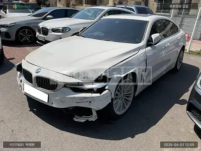 Photo 1 of 11: 2020 BMW 420d Gran Coupe Luxury, VIN WBA4K3101LCE11342 — Korean insurance auction