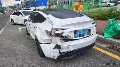Photo 1 of 15: 2025 Tesla Model 3 Long Range — Korean insurance auction