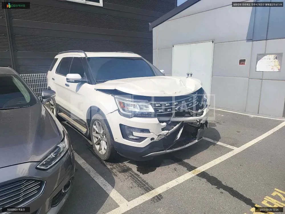 Photo 2 of 11: 2016 Ford Explorer, VIN 1FM5K8FH2HGA82792 — Korean insurance auction