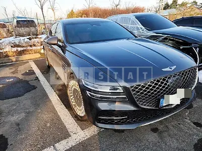 Photo 1 of 17: 2020 Genesis G80 2.5T — Korean insurance auction