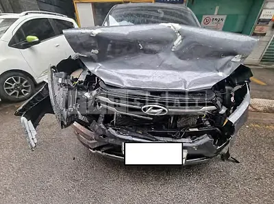 Photo 1 of 11: 2016 Hyundai Tucson, VIN KMHJ281ABGU004515 — Korean insurance auction