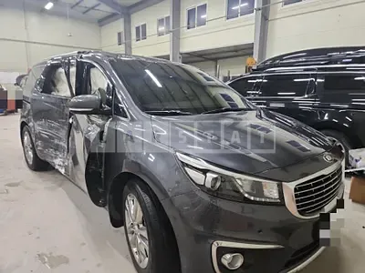 Photo 1 of 25: 2016 Kia Carnivals, VIN KNAMC81ABHS252664 — Korean insurance auction