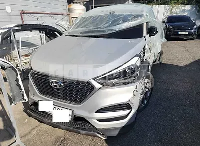 Photo 1 of 10: 2017 Hyundai Tucson, VIN KMHJ2815GHU240724 — Korean insurance auction