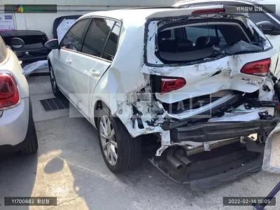 Photo 1 of 10: 2016 Volkswagen Golf 2.0 TDI BMT, VIN WVWZZZAUZGW096794 — Korean insurance auction