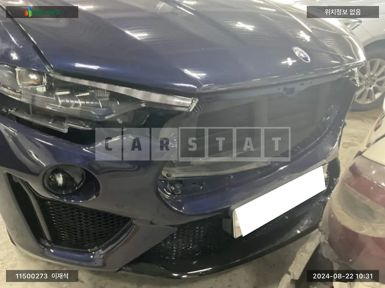 Photo 2 of 21: 2017 Maserati Levante, VIN ZN661XUG3HX239325 — Korean insurance auction