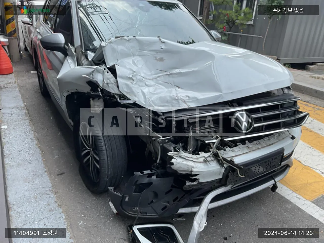 Photo 2 of 16: 2023 Volkswagen Tiguan Allspace, VIN WVGZZZ5N9PM046673 — Korean insurance auction