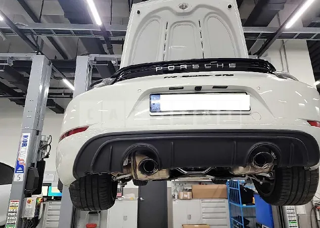 Photo 2 of 50: 2021 Porsche 718 Boxster GTS 4.0, VIN WP0CD2987MS232448 — Korean insurance auction