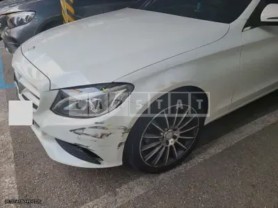Photo 1 of 9: 2016 Mercedes-Benz C200, VIN WDDWF4CB1GF268176 — Korean insurance auction