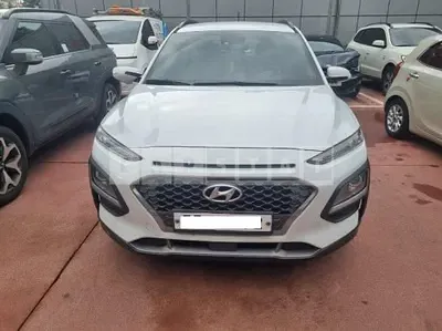 Photo 1 of 38: 2018 Hyundai Kona, VIN KMHK4815GJU142195 — Korean insurance auction