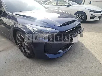 Photo 1 of 18: 2019 Kia Stinger, VIN KNAE751CBKS060934 — Korean insurance auction