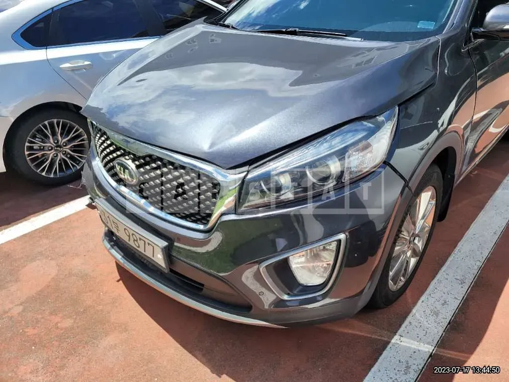 Photo 3 of 3: 2015 Kia Sorento, VIN KNAPK81BBFA043959 — Korean insurance auction
