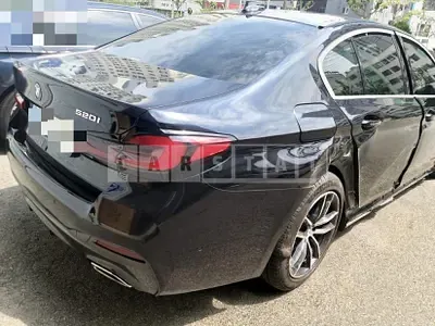 Photo 1 of 11: 2021 BMW 520i, VIN WBA11BH03MWX23763 — Korean insurance auction
