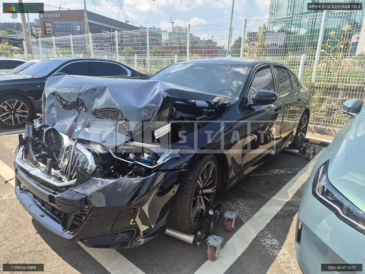 Photo 2 of 12: 2025 BMW 530i xDrive, VIN WBA51FJ06TCW42310 — Korean insurance auction
