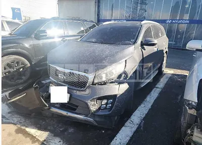Photo 1 of 13: 2015 Kia Sorento, VIN KNAPK81BDFA088892 — Korean insurance auction
