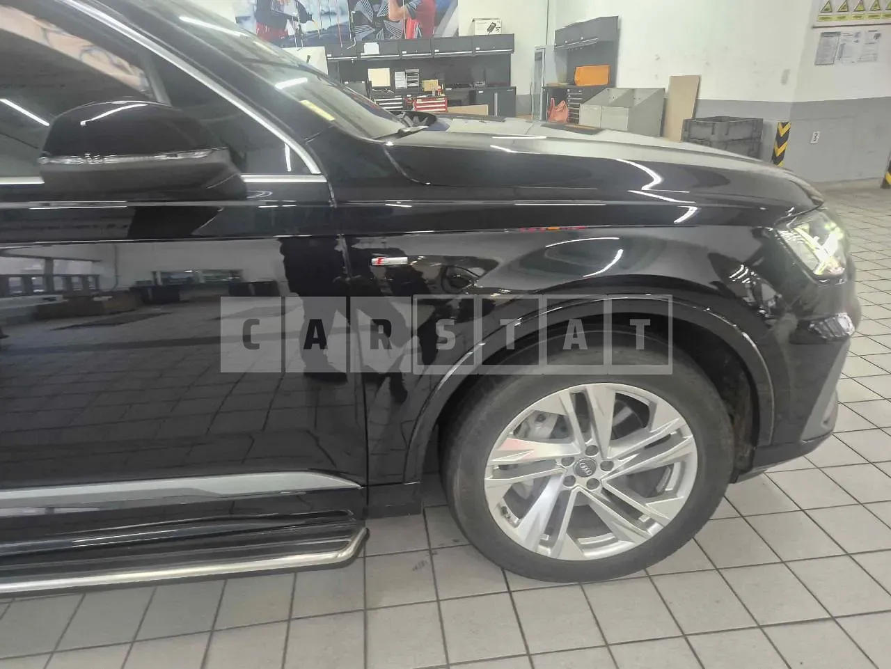 Photo 2 of 22: 2021 Audi Q7 45 TDI quattro, VIN WAUZZZ4M5MD000697 — Korean insurance auction