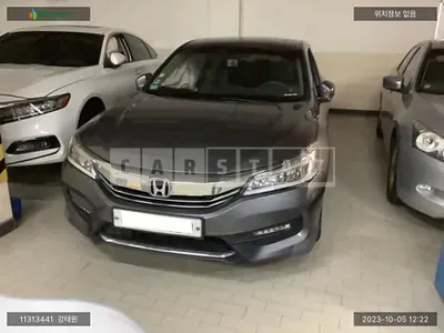 Photo 1 of 6: 2017 Honda Accord 2.4, VIN 1HGCR2680HA515552 — Korean insurance auction