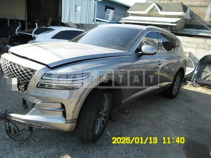 Photo 2 of 89: 2021 Genesis GV80 4WD, VIN KMTHB81DDMU057234 — Korean insurance auction