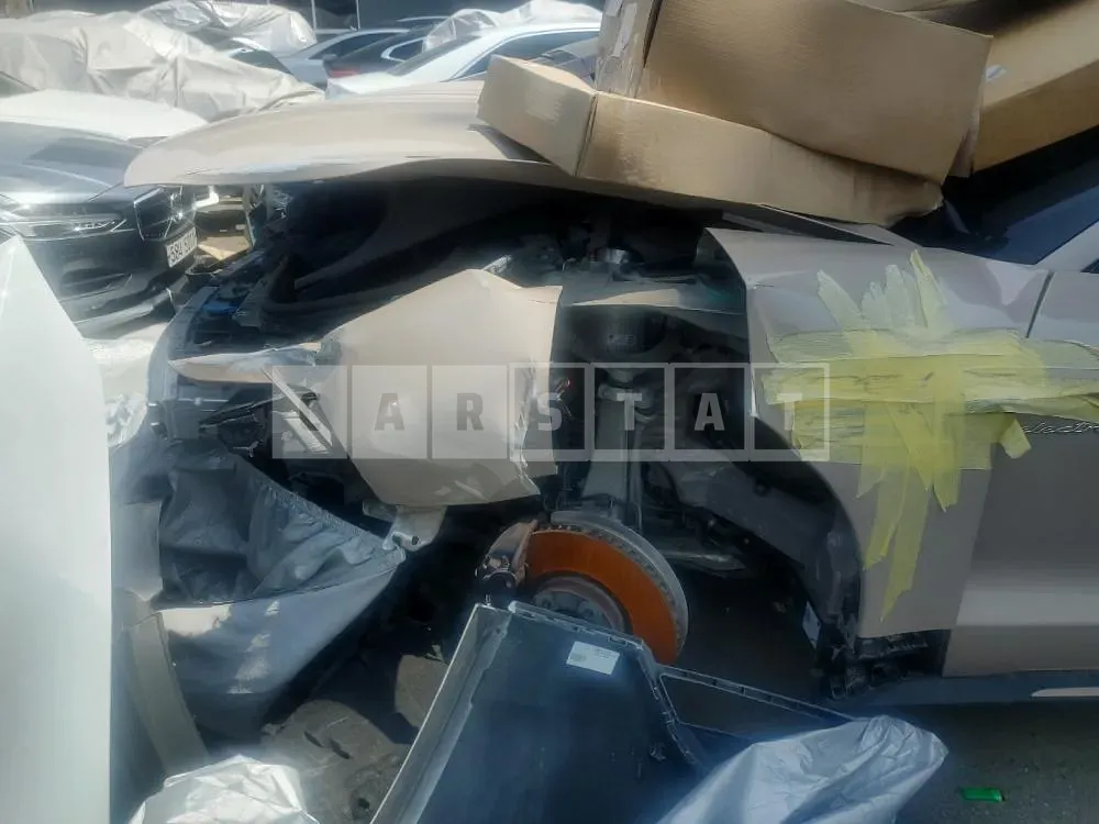 Photo 2 of 22: 2021 Porsche Taycan 4S, VIN WP0AA2Y10MSA18344 — Korean insurance auction