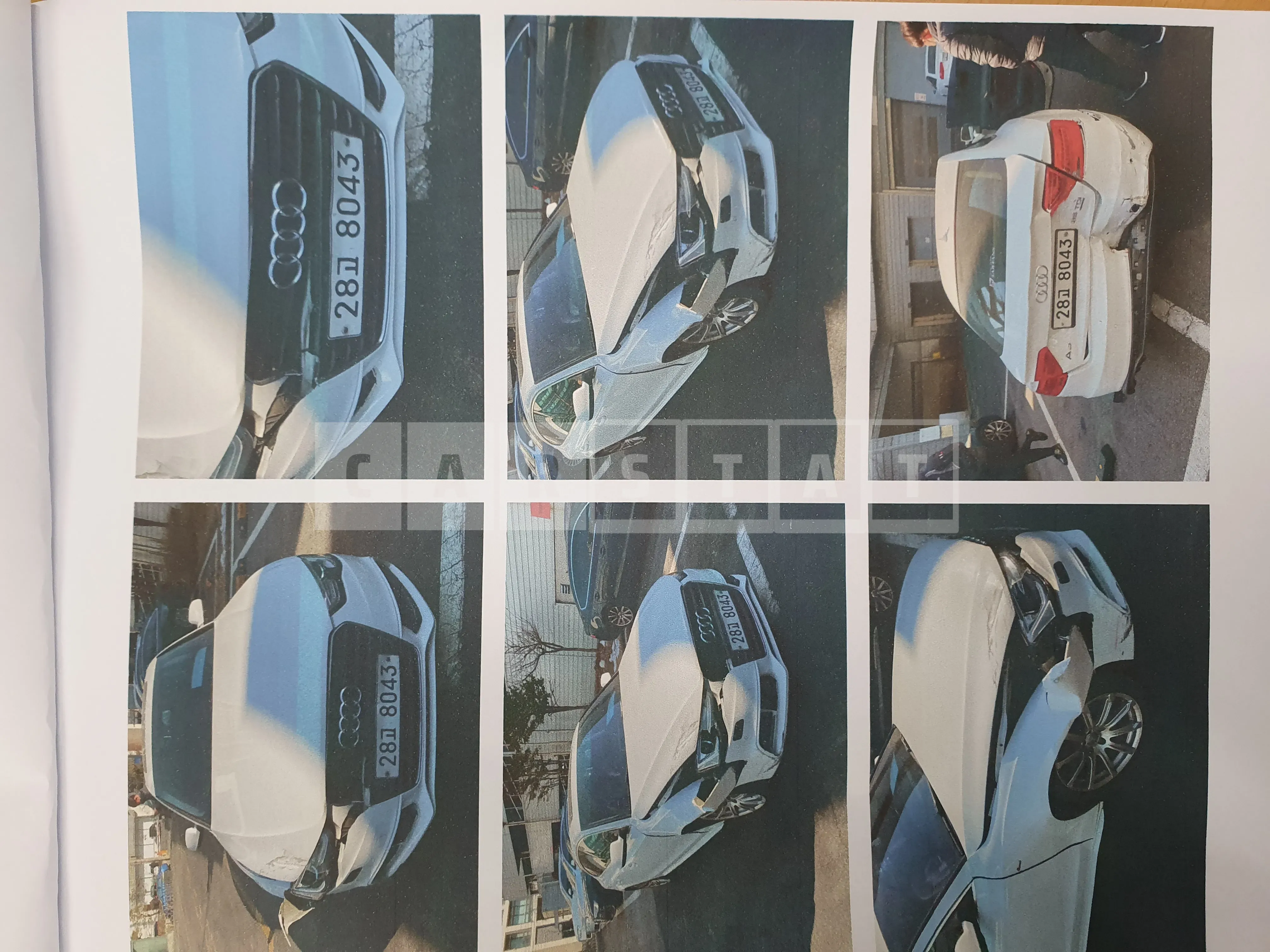 Photo 2 of 3: 2015 Audi A5 Sportback 35 TDI quattro, VIN WAUZZZ8T1FA023139 — Korean insurance auction