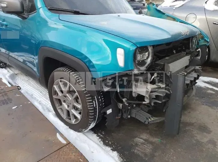 Photo 2 of 19: 2020 Jeep Zip Renegade 2.4 FWD, VIN 1C4BU0000LPL72240 — Korean insurance auction