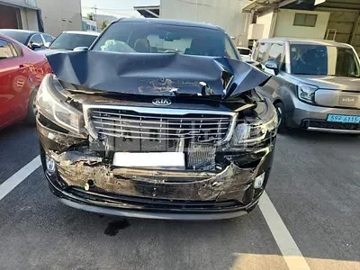 Photo 1 of 9: 2015 Kia Carnival, VIN KNHMF37ABGS159114 — Korean insurance auction
