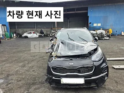 Photo 1 of 17: 2020 Kia Sportage, VIN KNAPN813BLK863864 — Korean insurance auction