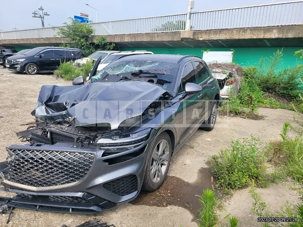 Photo 2 of 9: 2021 Genesis GV70 Diesel 2.2 — Korean insurance auction