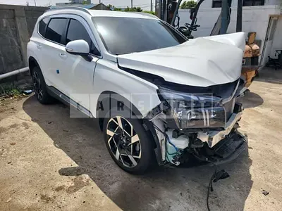 Photo 1 of 20: 2021 Hyundai Santa Fe, VIN KMHS381HGMU383927 — Korean insurance auction